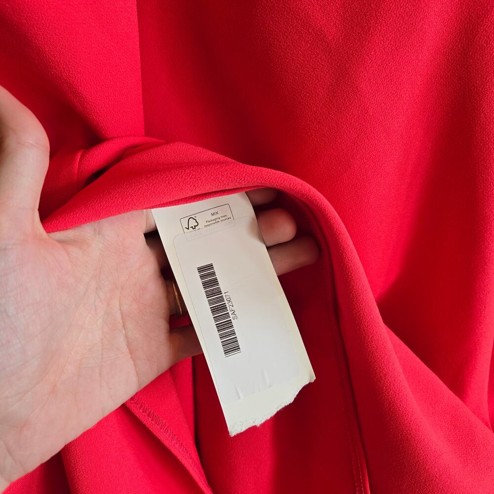 Safiyaa Dress Alambra Grenada Pink Heavy Crepe NWT US 6 Formal Maxi Gown Derby - Picture 8 of 10